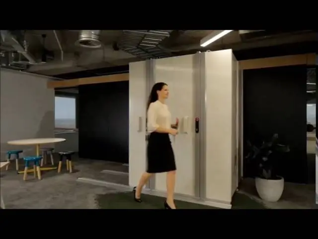 Video- Freetrack2 Mobile Shelving Compactus with Gold Dynamic Locking